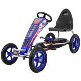 JOKO Šľapacia Motokára s nafukovacími kolesami F8-1, s voľnobehom, nosnosť 60kg, od 5 do 12 rokov, modrá