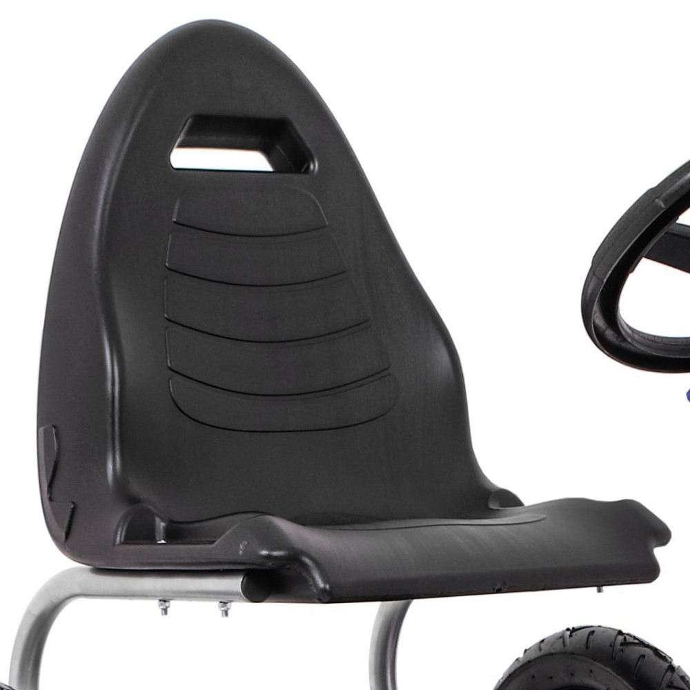 JOKO Šľapacia Motokára s nafukovacími kolesami F8-1, s voľnobehom, nosnosť 60kg, od 5 do 12 rokov, modrá