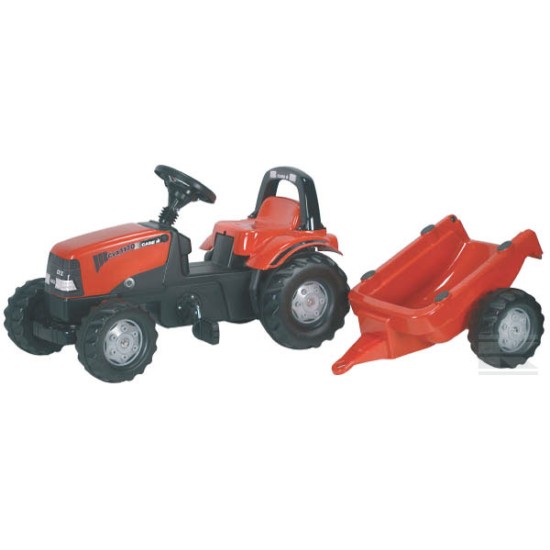 Rolly Toys Šľapací traktor Case CVX 1170 + vlečka
