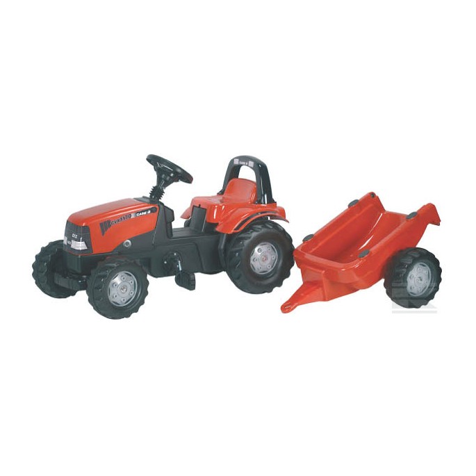 Rolly Toys Šľapací traktor Case CVX 1170 + vlečka