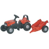 Rolly Toys Šľapací traktor Case CVX 1170 + vlečka