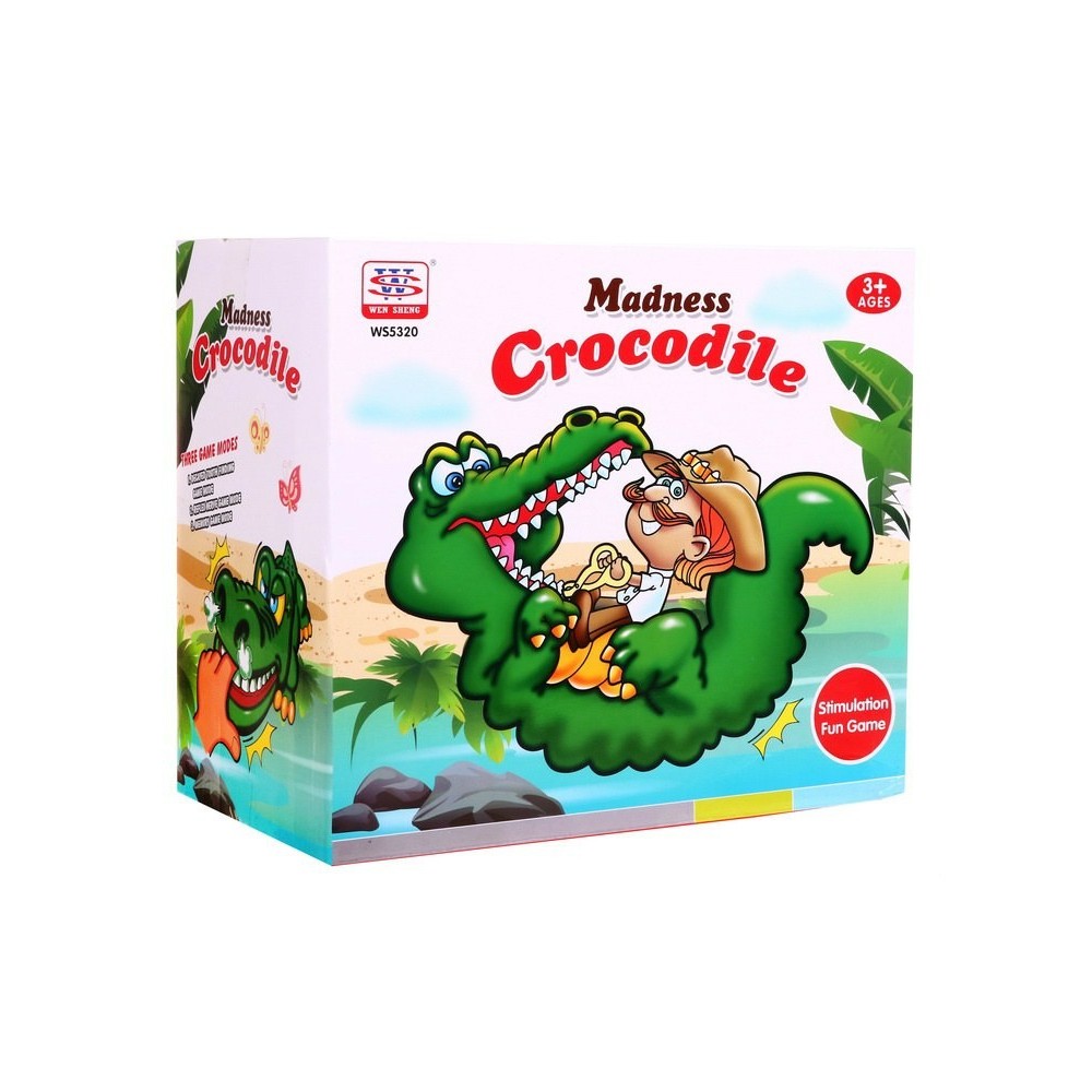 JOKO Krokodíl u zubára 26cm - rodinná hra