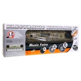 JOKO Detské Klávesey 70cm MQ807 s mikrofónom + USB vstup, strieborné