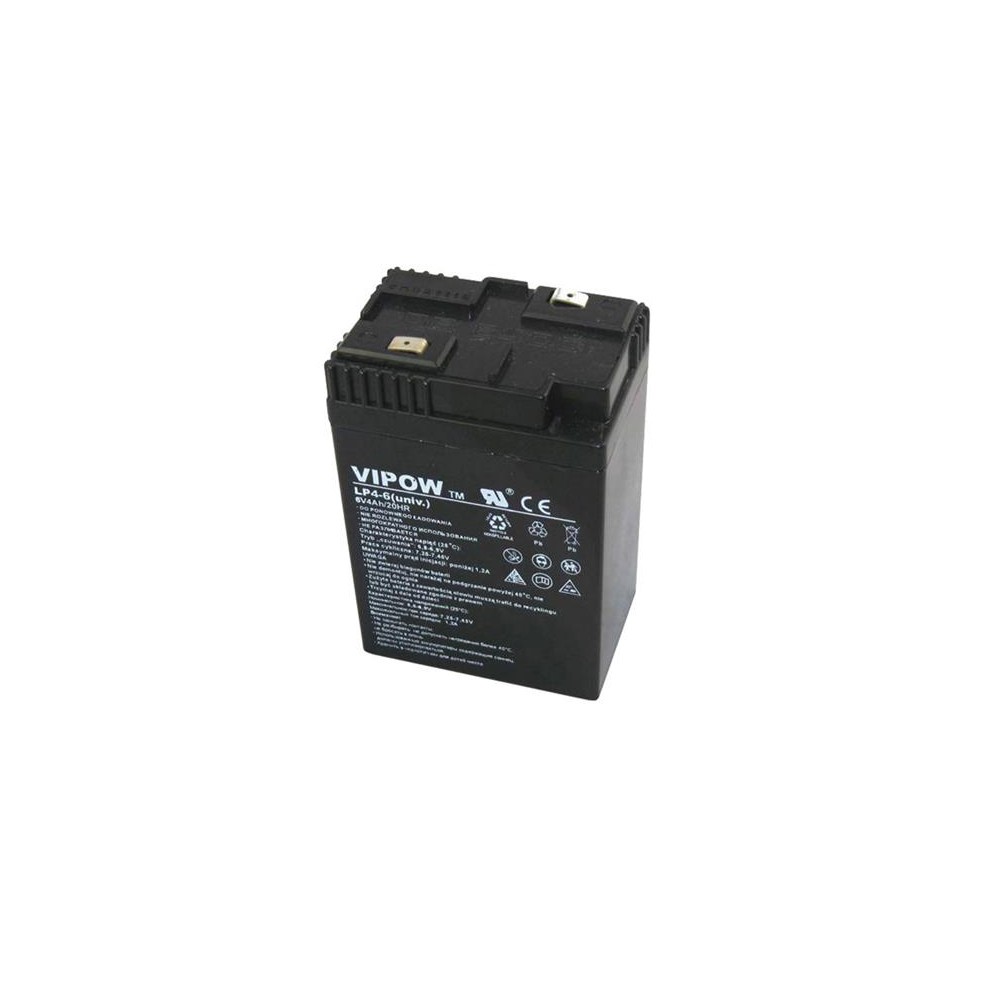Batéria olovená  6V  4.0Ah VIPOW