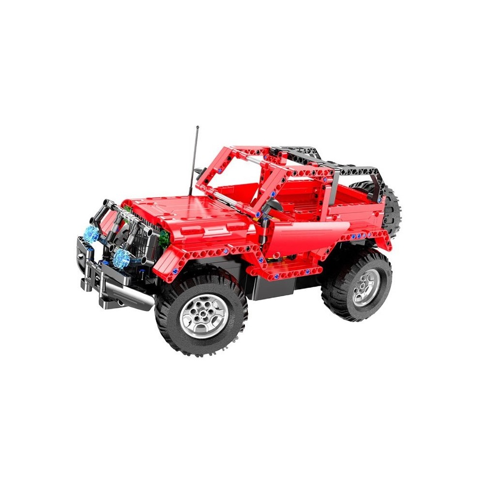 CaDa TECHNIC – EE RC Technická Stavebnica auto Jeep 2v1 na diaľkové ovládanie 531 ks