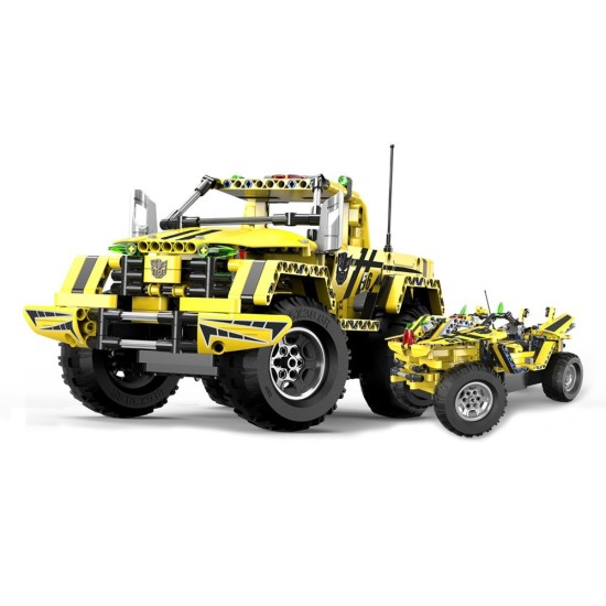 CaDa TECHNIC – EE RC Technická Stavebnica 2v1 Terénne auto na diaľkové ovládanie 514ks