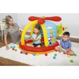 Bestway 93538 Fisher-Price Veľký Nafukovací Vrtulník s loptičkami 25ks