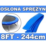 JOKO Kryt Pružín na Trampolínu 8FT 244cm, modrý