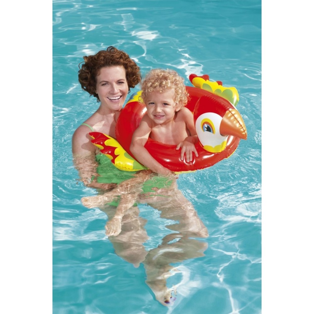 BESTWAY 36128 Detské Nafukovacie Koleso Papagáj 84cm