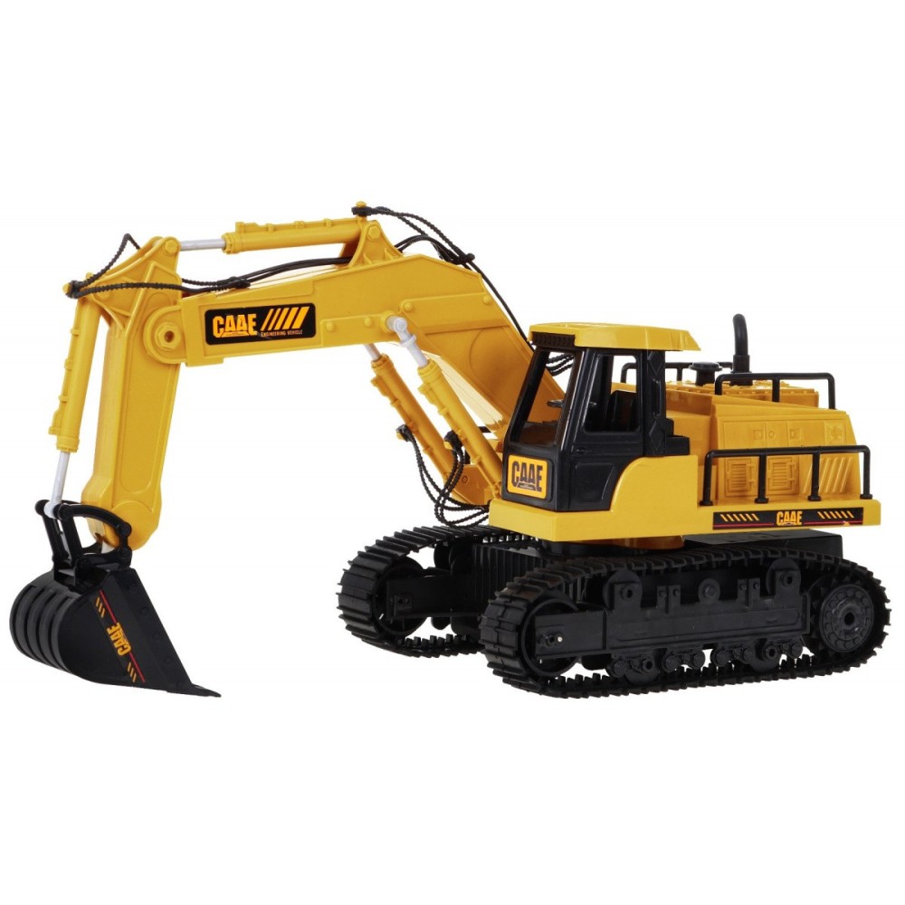 JOKO RC Bager na diaľkové ovládanie so zvukom 34cm 2,4GHz, žltý