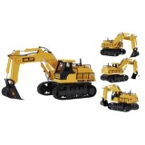 JOKO RC Bager na diaľkové ovládanie so zvukom 34cm 2,4GHz, žltý