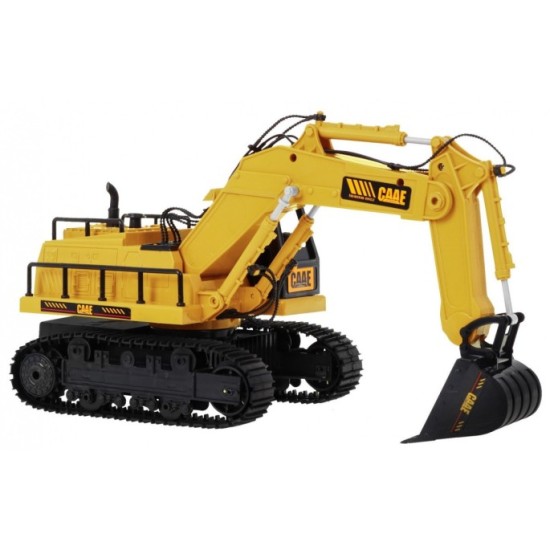JOKO RC Bager na diaľkové ovládanie so zvukom 34cm 2,4GHz, žltý