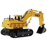 JOKO RC Bager na diaľkové ovládanie so zvukom 34cm 2,4GHz, žltý