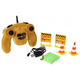 JOKO RC Bager na diaľkové ovládanie so zvukom 34cm 2,4GHz, žltý