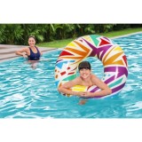 Bestway 36228 Nafukovacie Koleso Geometric Wheel 107cm, nosnosť 80kg, biele