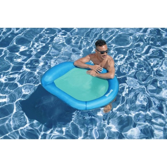 Bestway 43551 Nafukovacie lehátko, matrac so sieťovaným dnom 106x95cm