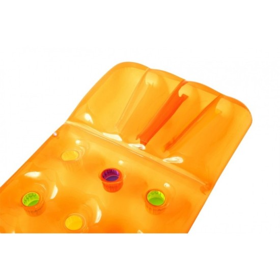 Bestway 43014 Nafukavací matrac 188 x 71 cm, oranžový