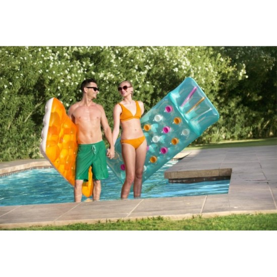 Bestway 43014 Nafukavací matrac 188 x 71 cm, oranžový