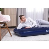 Bestway 67000 Nafukovací Matrac, posteľ 185 cm x 76 cm, modrá