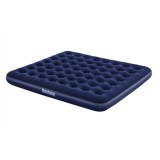 Bestway 67004 Nafukavací matrac, posteľ pre 2 osoby Velvet KING 203 cm x 182 cm, modrý