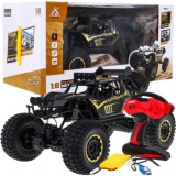 JOKO RC Kovové Autíčko Mega Crawler 1:8 na diaľkové ovládanie, čierne