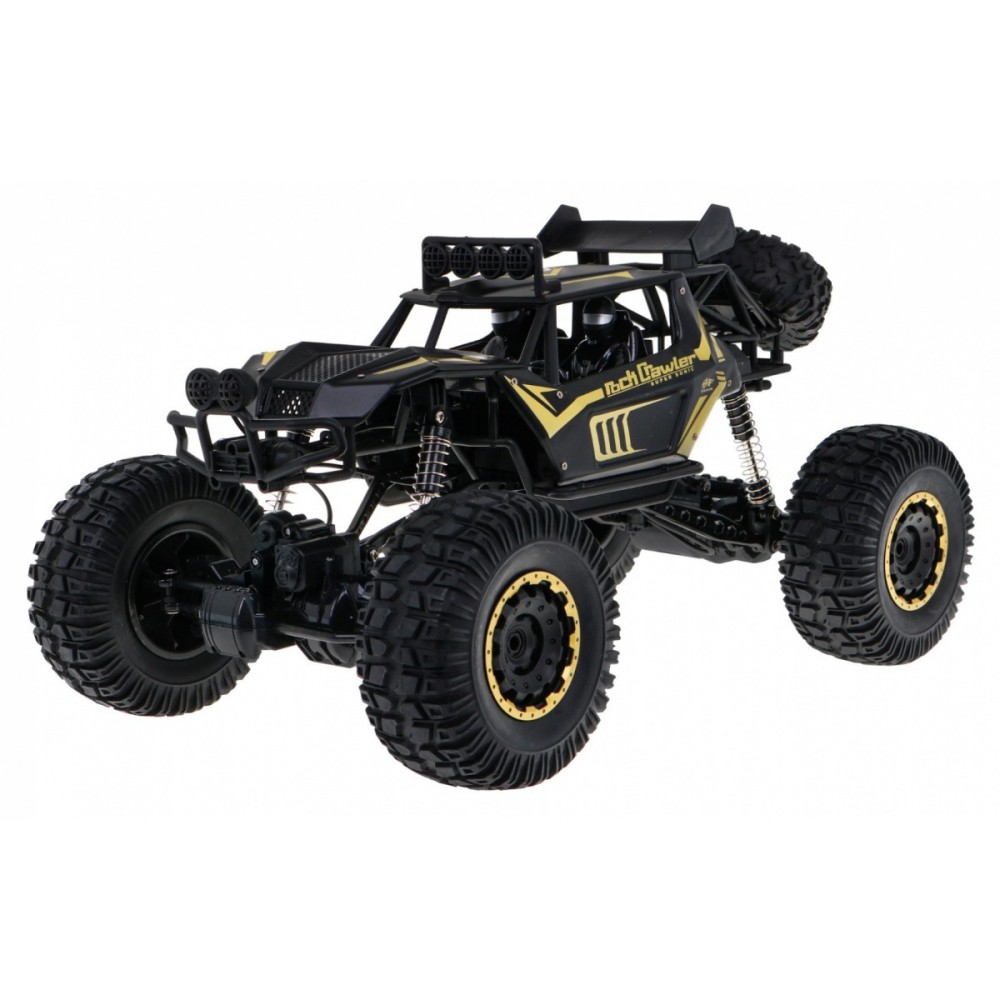 JOKO RC Kovové Autíčko Mega Crawler 1:8 na diaľkové ovládanie, čierne