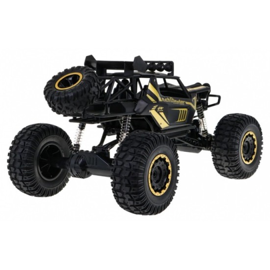 JOKO RC Kovové Autíčko Mega Crawler 1:8 na diaľkové ovládanie, čierne
