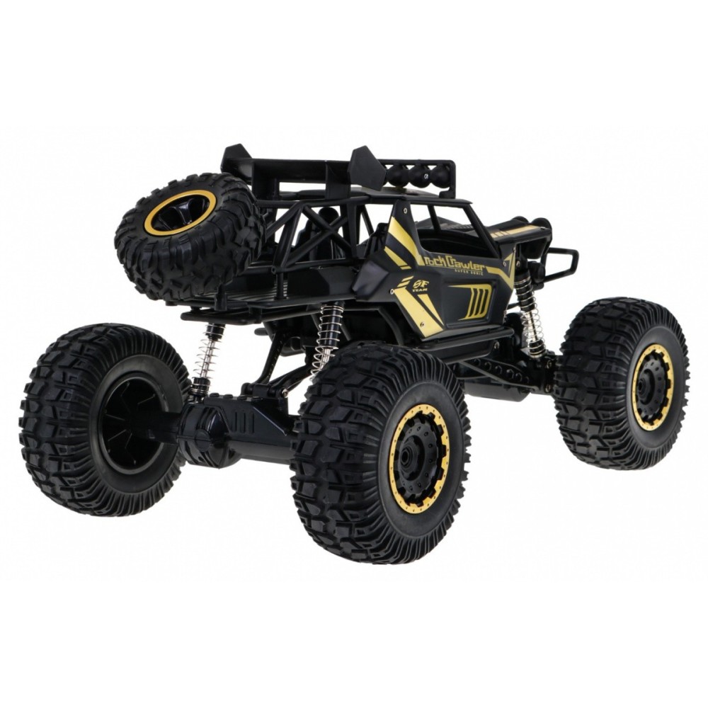 JOKO RC Kovové Autíčko Mega Crawler 1:8 na diaľkové ovládanie, čierne