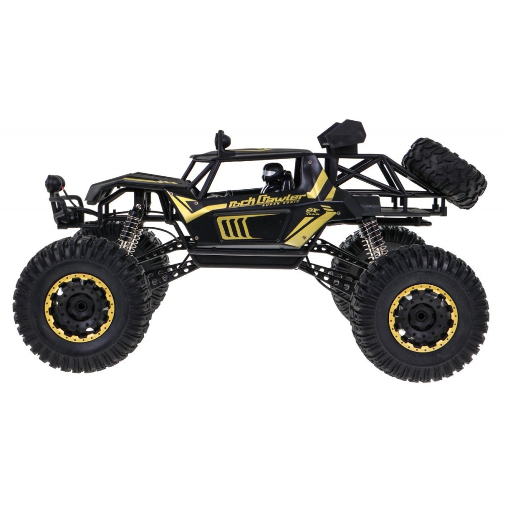 JOKO RC Kovové Autíčko Mega Crawler 1:8 na diaľkové ovládanie, čierne