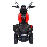 JOKO Elektrická motorka Fast Tourist 83cm, kožené sedadlo, červená