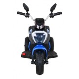 JOKO Elektrická motorka Fast Tourist 83cm, kožené sedadlo, modrá