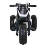 JOKO Elektrická motorka Future 109cm, penové kolesá, biela
