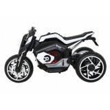 JOKO Elektrická motorka Future 109cm, penové kolesá, biela
