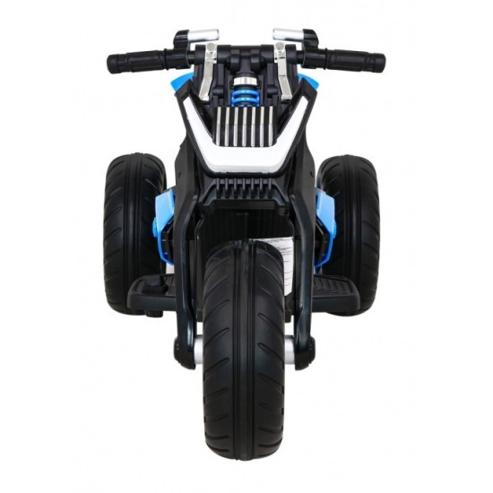 JOKO Elektrická motorka Future 109cm, penové kolesá, modrá