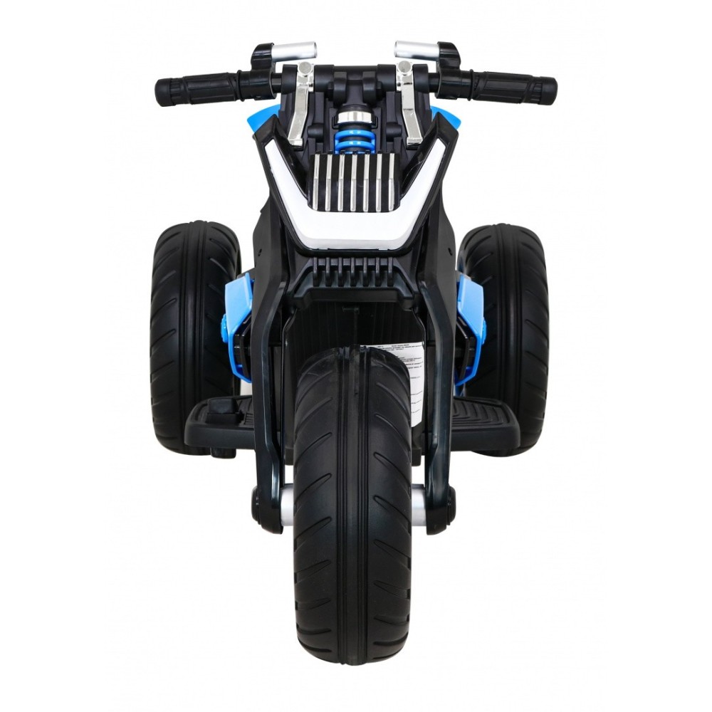 JOKO Elektrická motorka Future 109cm, penové kolesá, modrá