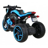 JOKO Elektrická motorka Future 109cm, penové kolesá, modrá