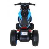 JOKO Elektrická motorka Future 109cm, penové kolesá, modrá