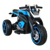 JOKO Elektrická motorka Future 109cm, penové kolesá, modrá