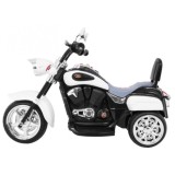 JOKO Elektrická motorka Chopper, biela