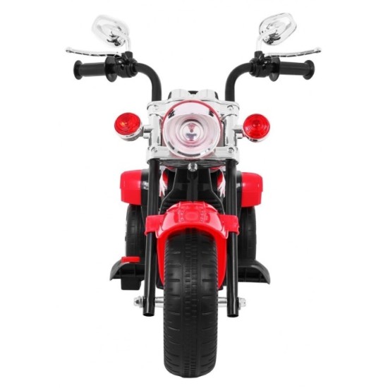 JOKO Elektrická motorka Chopper, červená