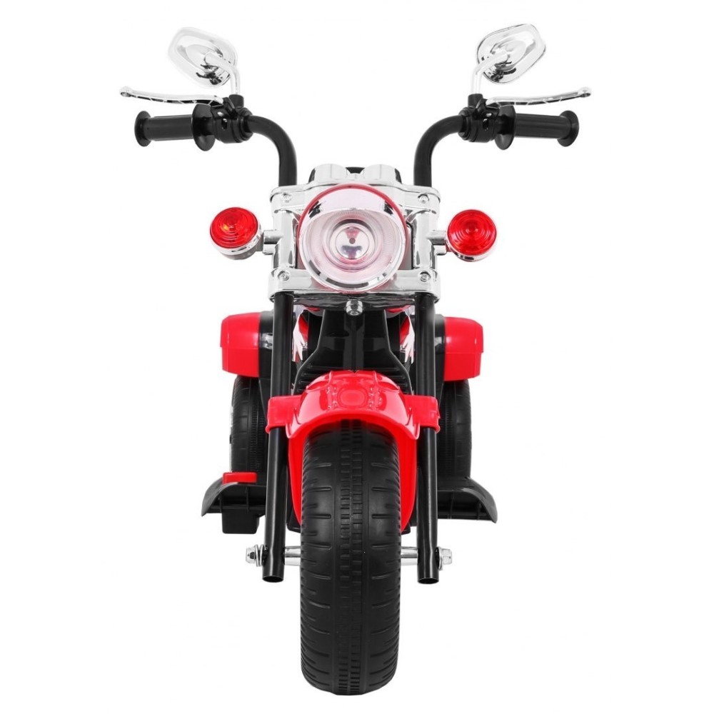 JOKO Elektrická motorka Chopper, červená