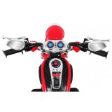 JOKO Elektrická motorka Chopper, červená