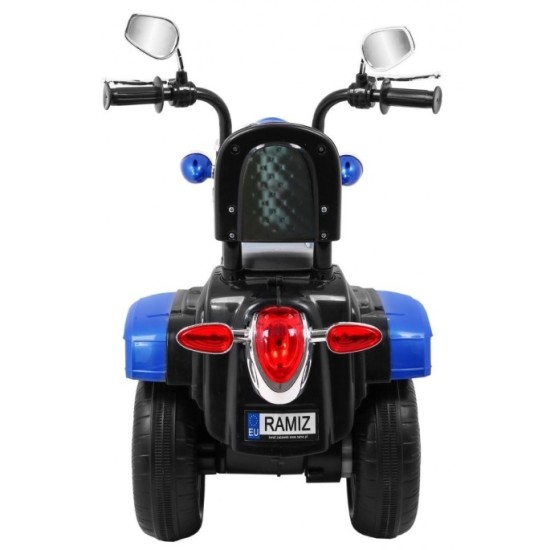JOKO Elektrická motorka Chopper, modrá