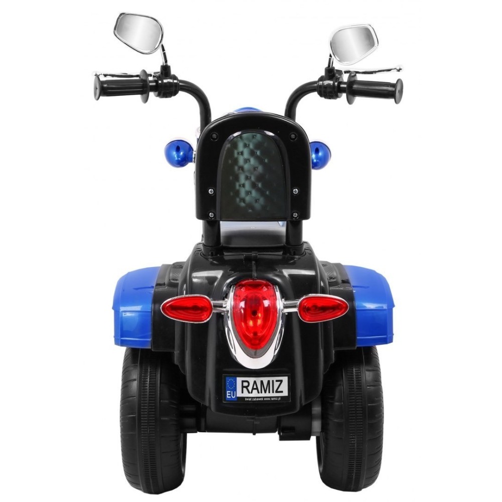 JOKO Elektrická motorka Chopper, modrá