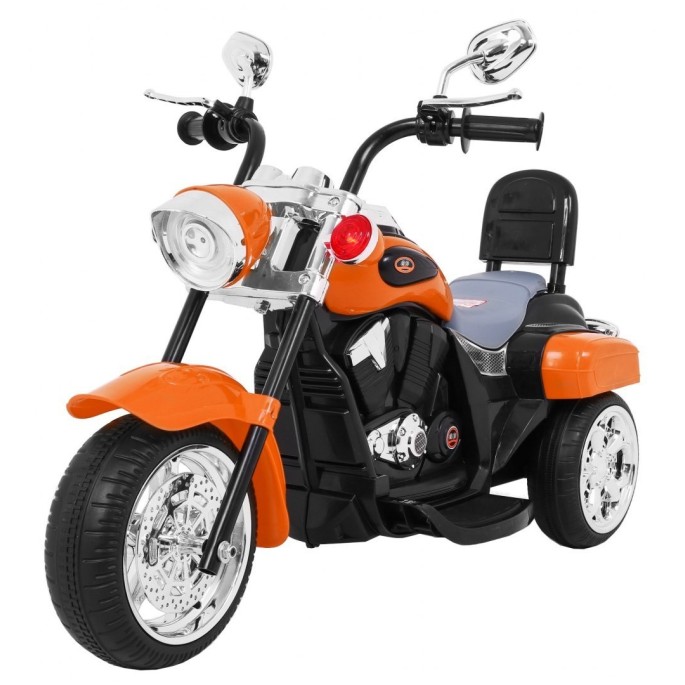 JOKO Elektrická motorka Chopper, oranžová