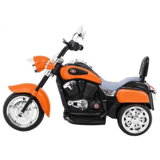 JOKO Elektrická motorka Chopper, oranžová