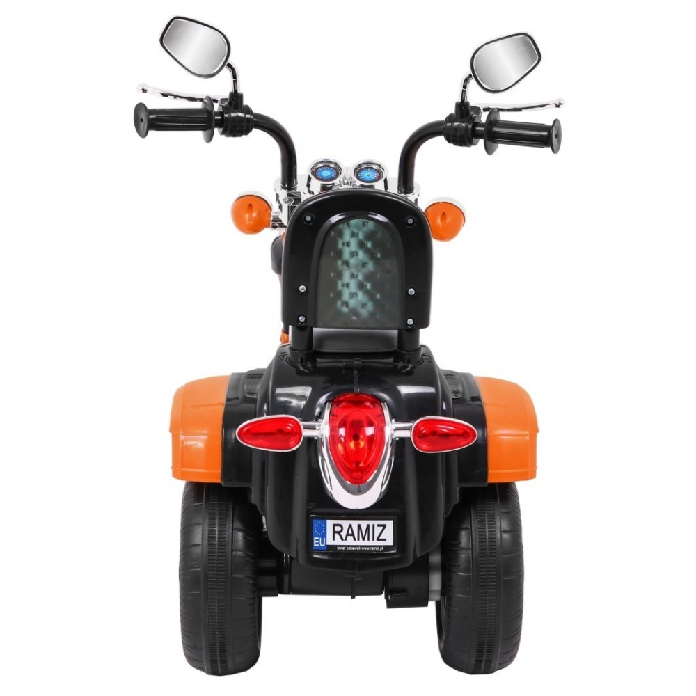 JOKO Elektrická motorka Chopper, oranžová