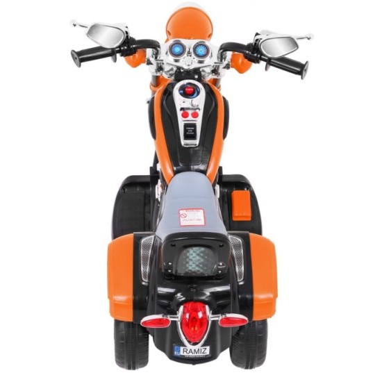 JOKO Elektrická motorka Chopper, oranžová
