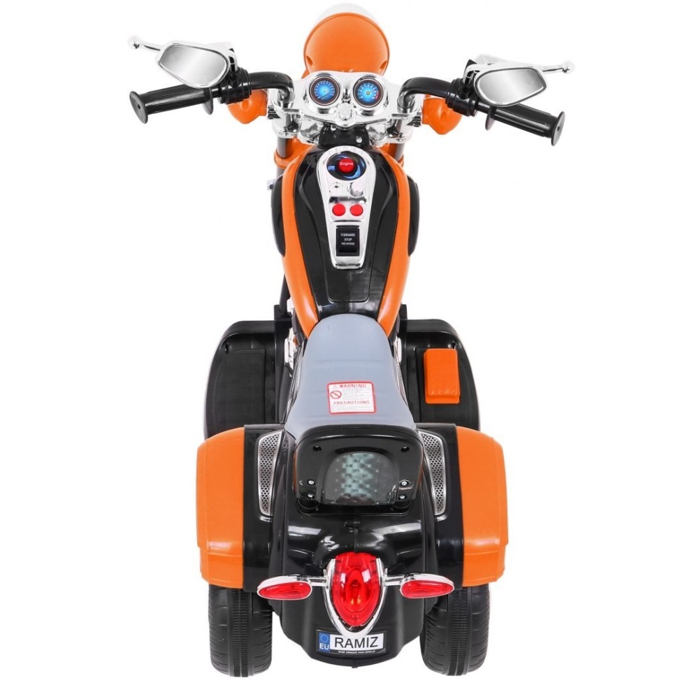 JOKO Elektrická motorka Chopper, oranžová