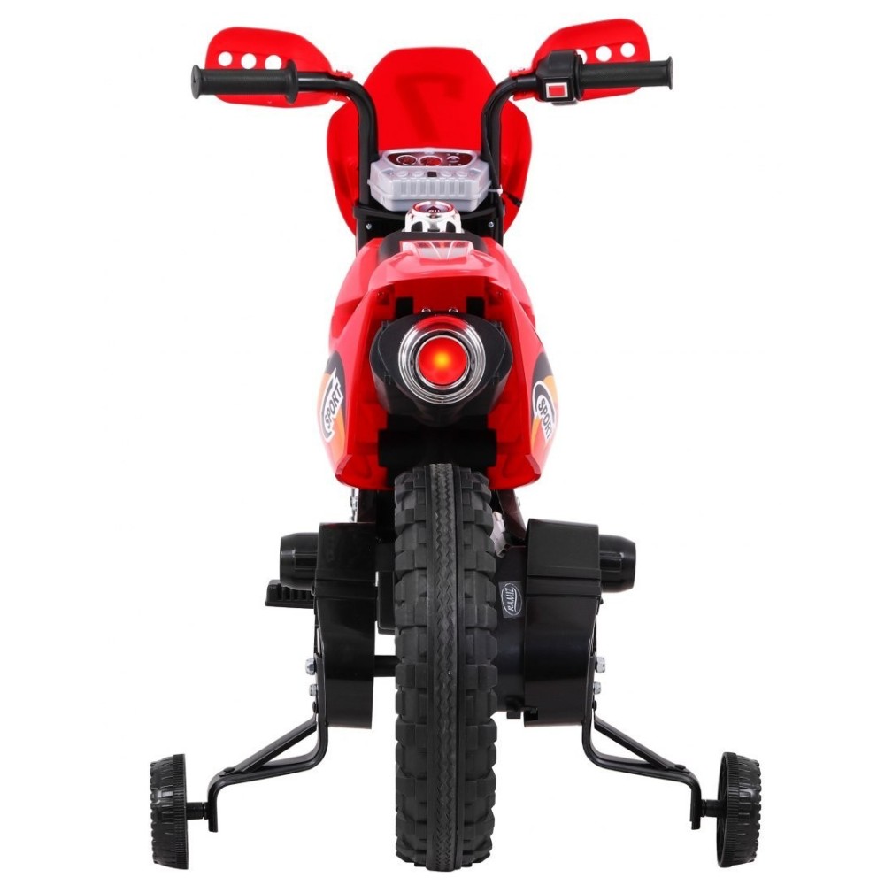 JOKO Elektrická motorka Crosska, červená